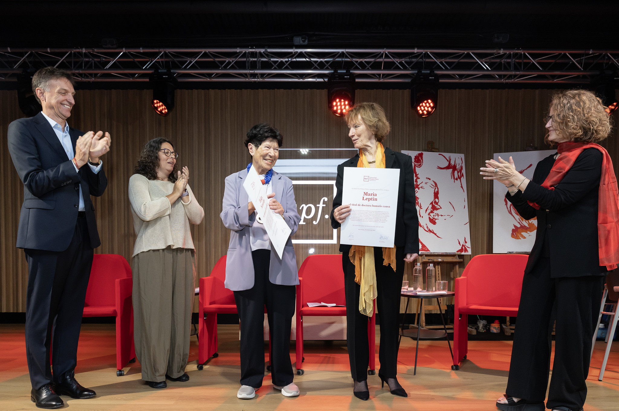 Thank you to University Pompeu Fabra for conferring me the title of Doctor Honoris Causa. It was a wonderful ceremony!